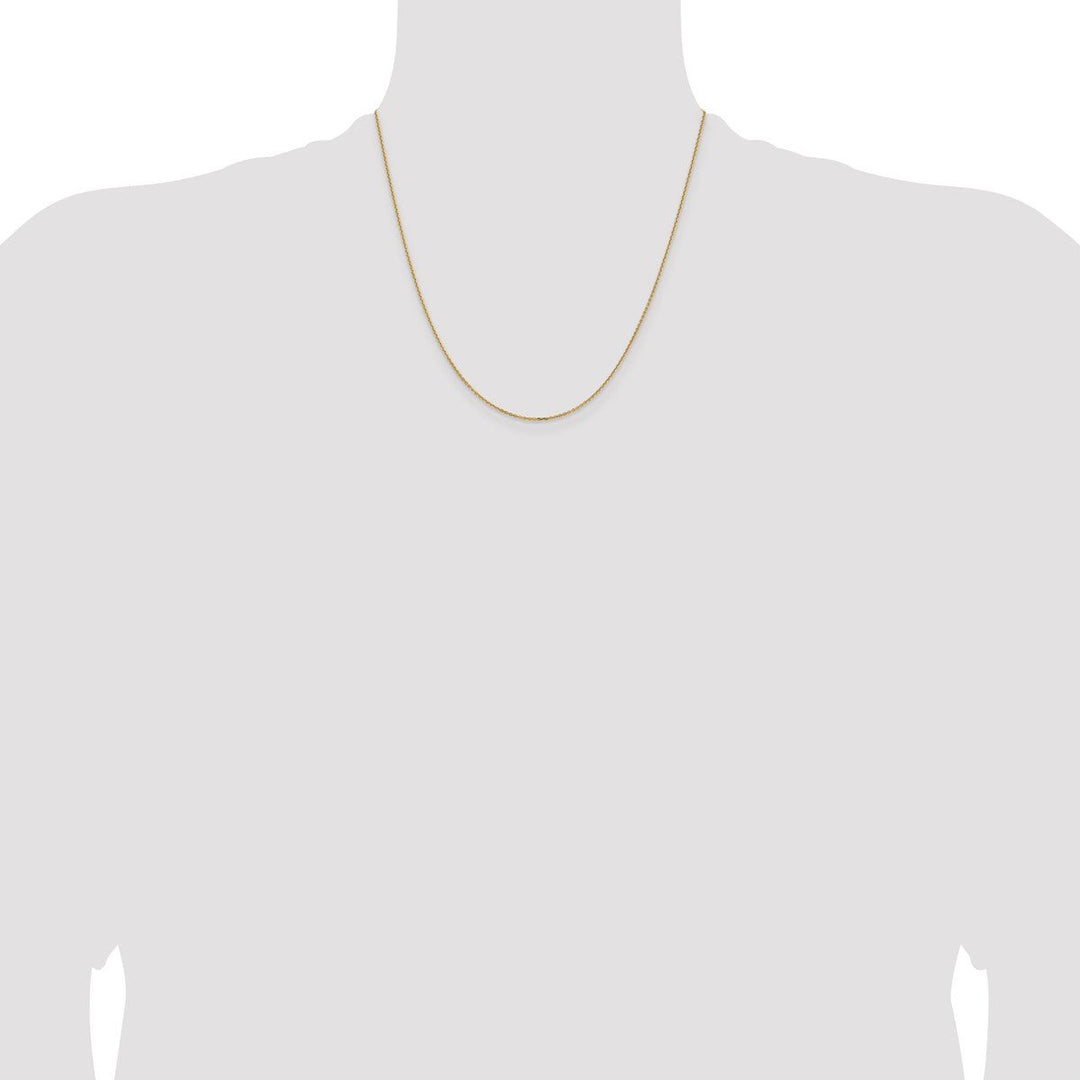 Gold 1.05mm Cable Chain, 20