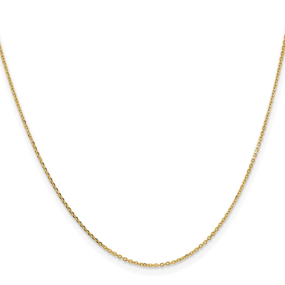 Gold 1.05mm Cable Chain, 20