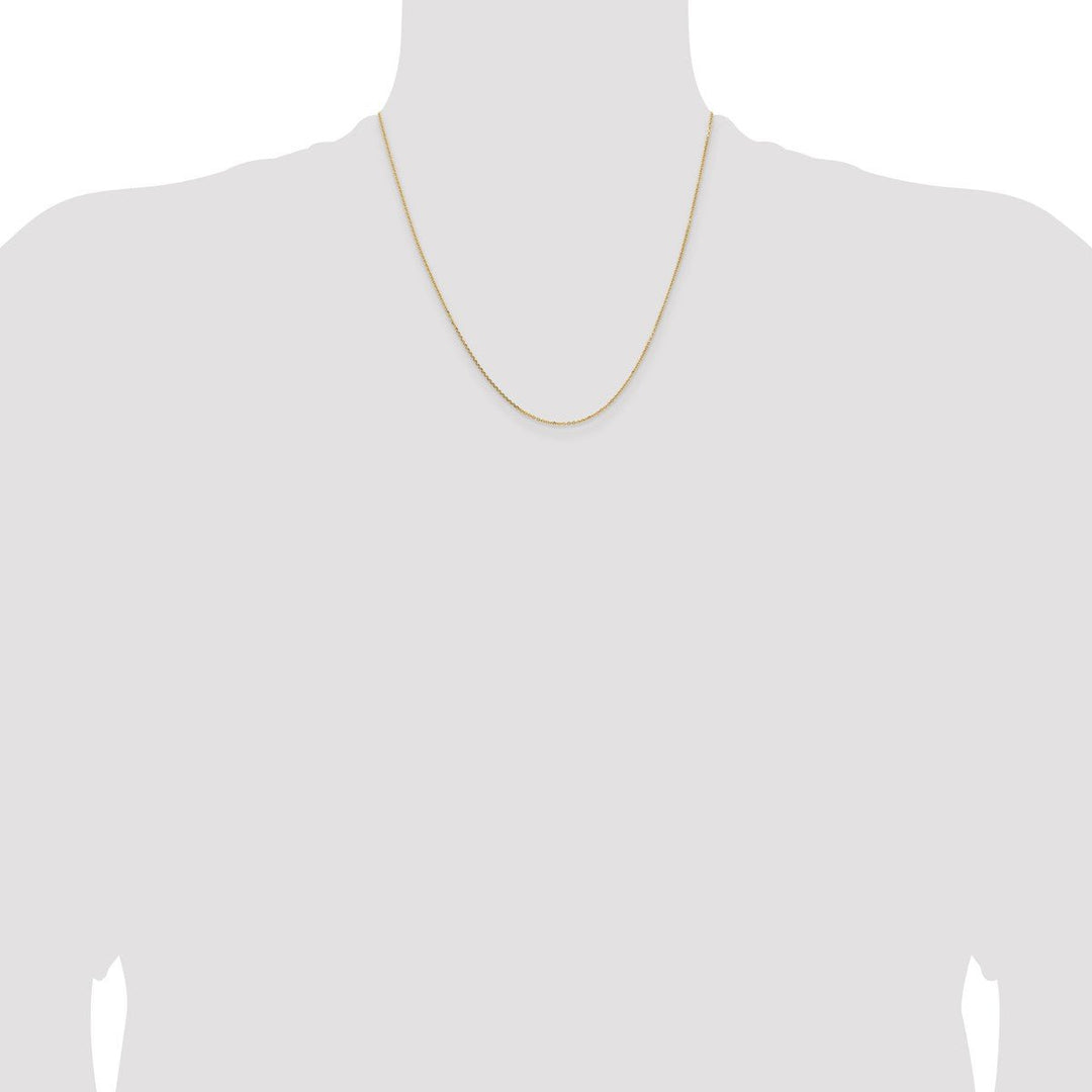 Gold 1.05mm Cable Chain, 20