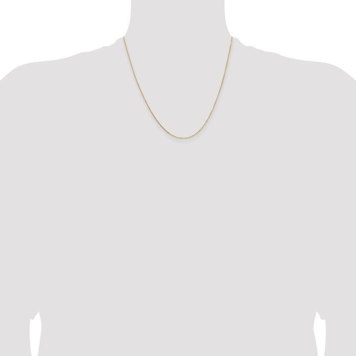 Gold 1.05mm Cable Chain, 20" - Chain - Design Jewellers Edmonton