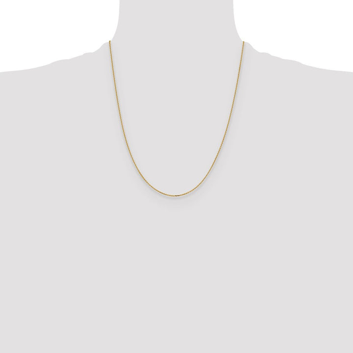 Gold 1.05mm Cable Chain, 22" - Chain - Design Jewellers Edmonton