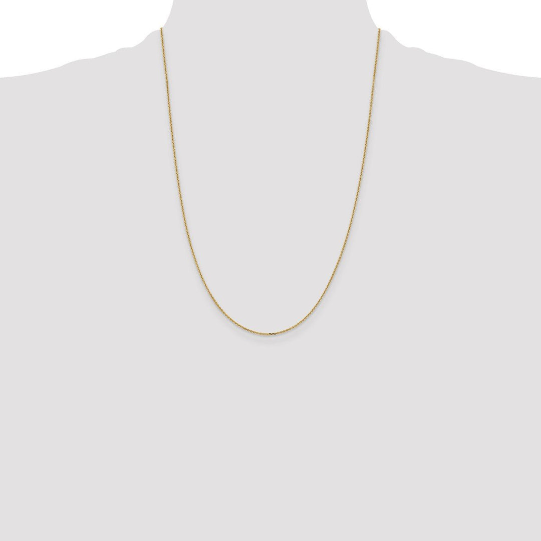 Gold 1.05mm Cable Chain, 24