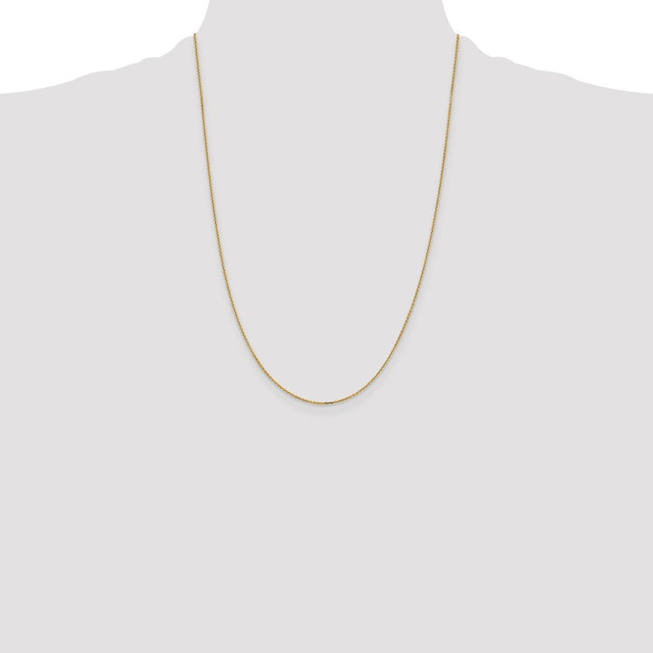 Gold 1.05mm Cable Chain, 24" - Chain - Design Jewellers Edmonton