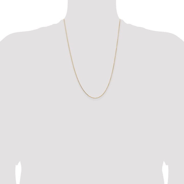 Gold 1.05mm Cable Chain, 24" - Chain - Design Jewellers Edmonton