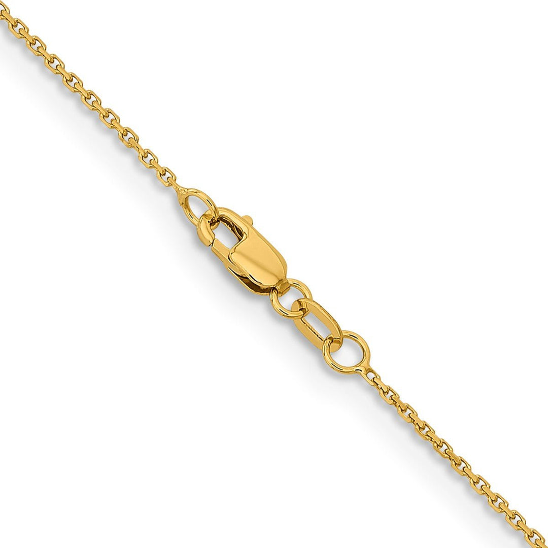 Gold 1.05mm Cable Chain, 24