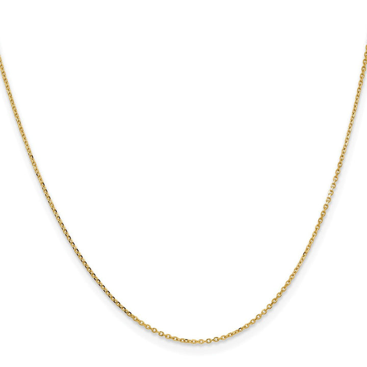 Gold 1.05mm Cable Chain, 24" - Chain - Design Jewellers Edmonton