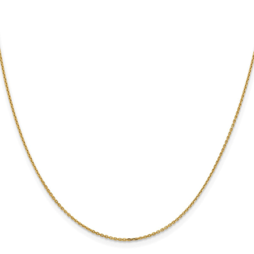 Gold 1.05mm Cable Chain, 24