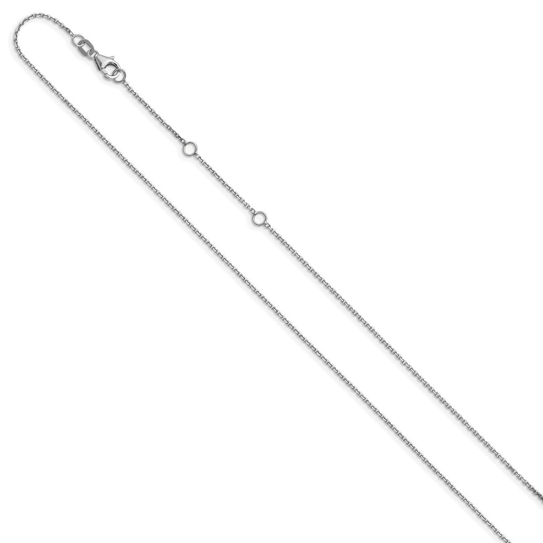 Gold 1.05mm Rolo Chain, 22