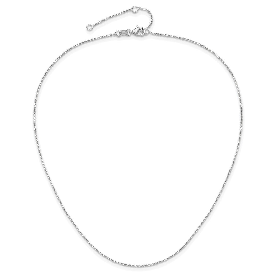Gold 1.05mm Rolo Chain, 22