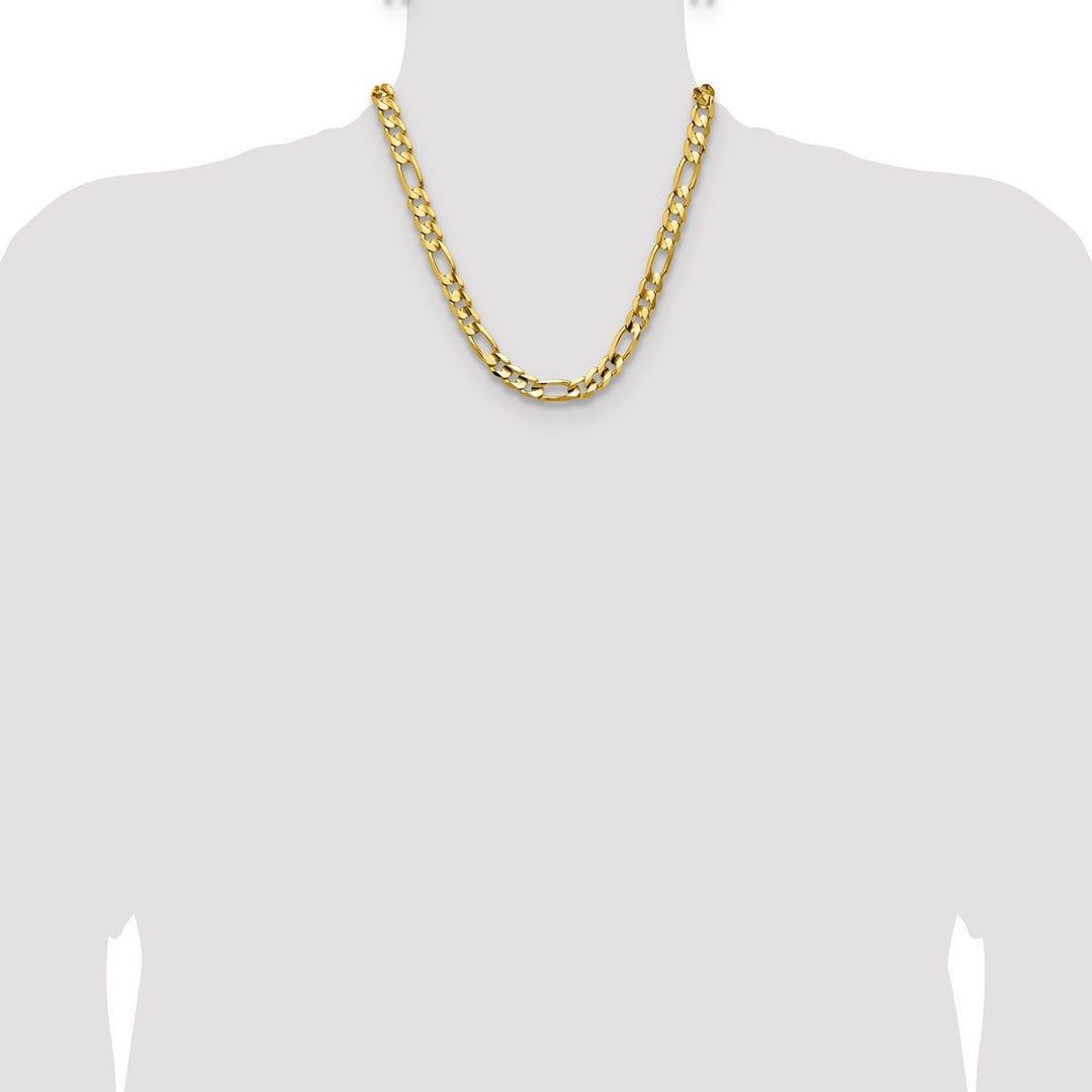 Gold 10mm Figaro Chain, 20
