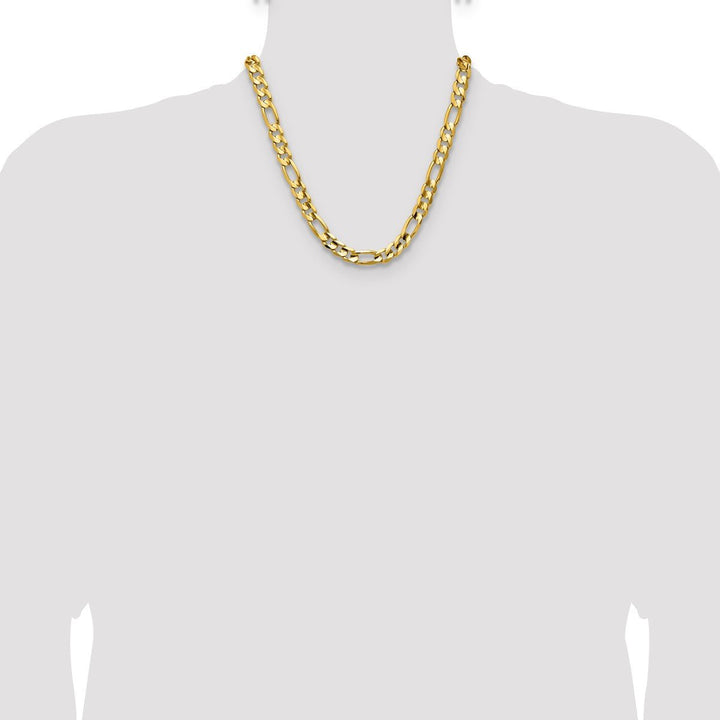 Gold 10mm Figaro Chain, 20" - Chain - Design Jewellers Edmonton