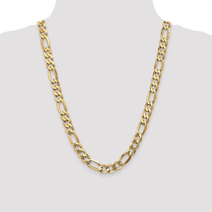 Gold 10mm Figaro Chain, 24" - Chain - Design Jewellers Edmonton