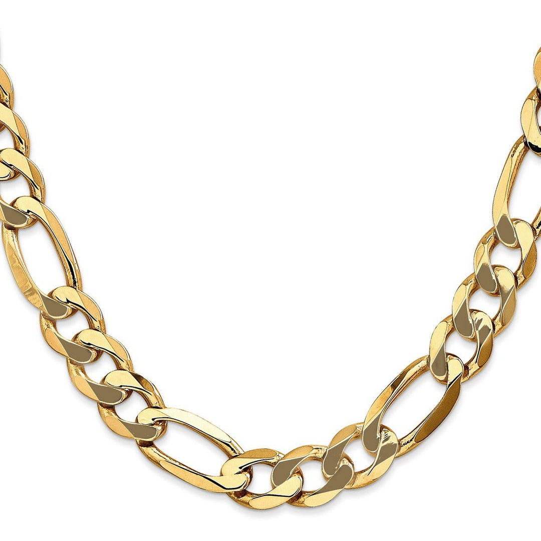 Gold 10mm Figaro Chain, 24