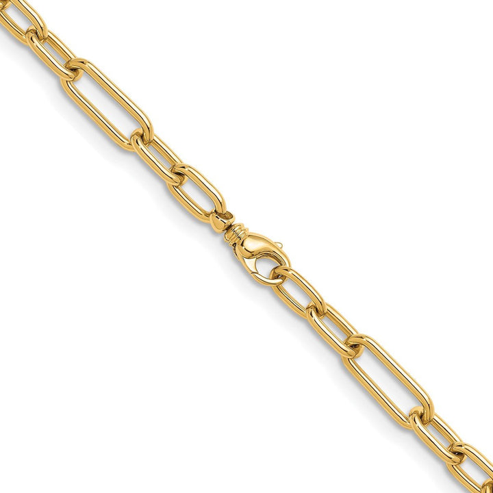Gold 10mm Paperclip Necklace, 18" - Necklace - Design Jewellers Edmonton