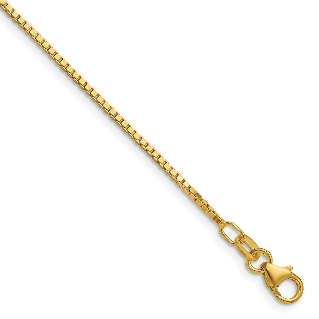 Gold 1.15mm Box Chain, 22"