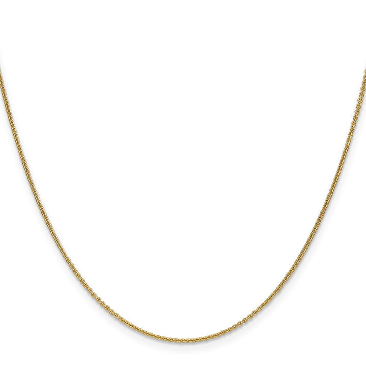 Gold 1.15mm Cable Chain, 16" - Chain - Design Jewellers Edmonton