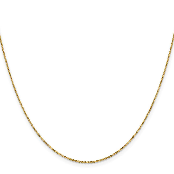 Gold 1.15mm Cable Chain, 16" - Chain - Design Jewellers Edmonton