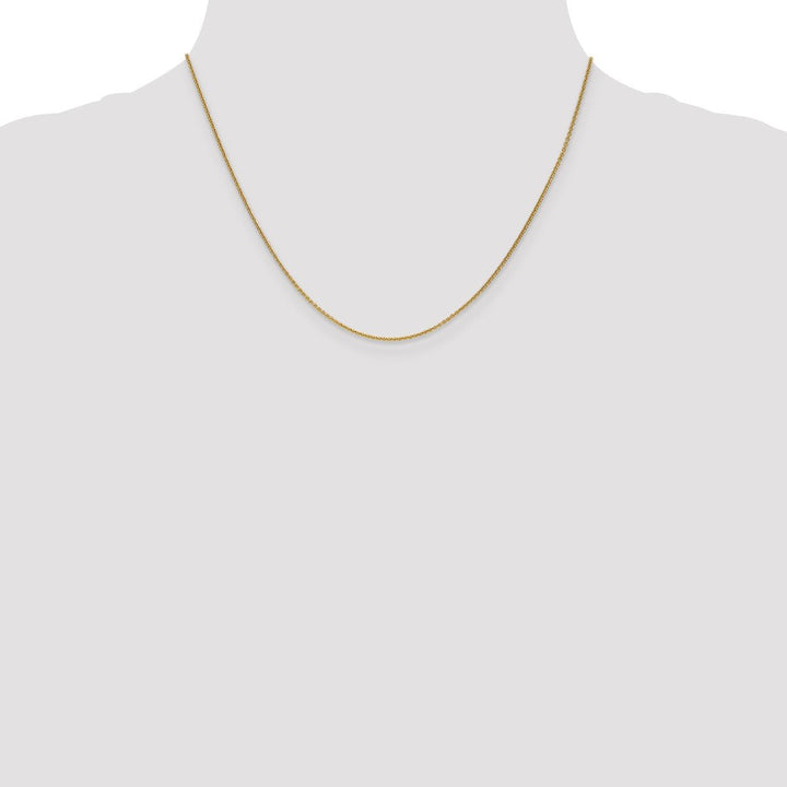 Gold 1.15mm Cable Chain, 16" - Chain - Design Jewellers Edmonton