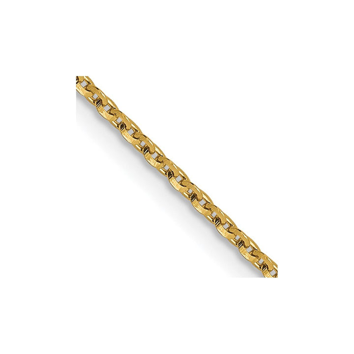 Gold 1.15mm Cable Chain, 18" - Chain - Design Jewellers Edmonton