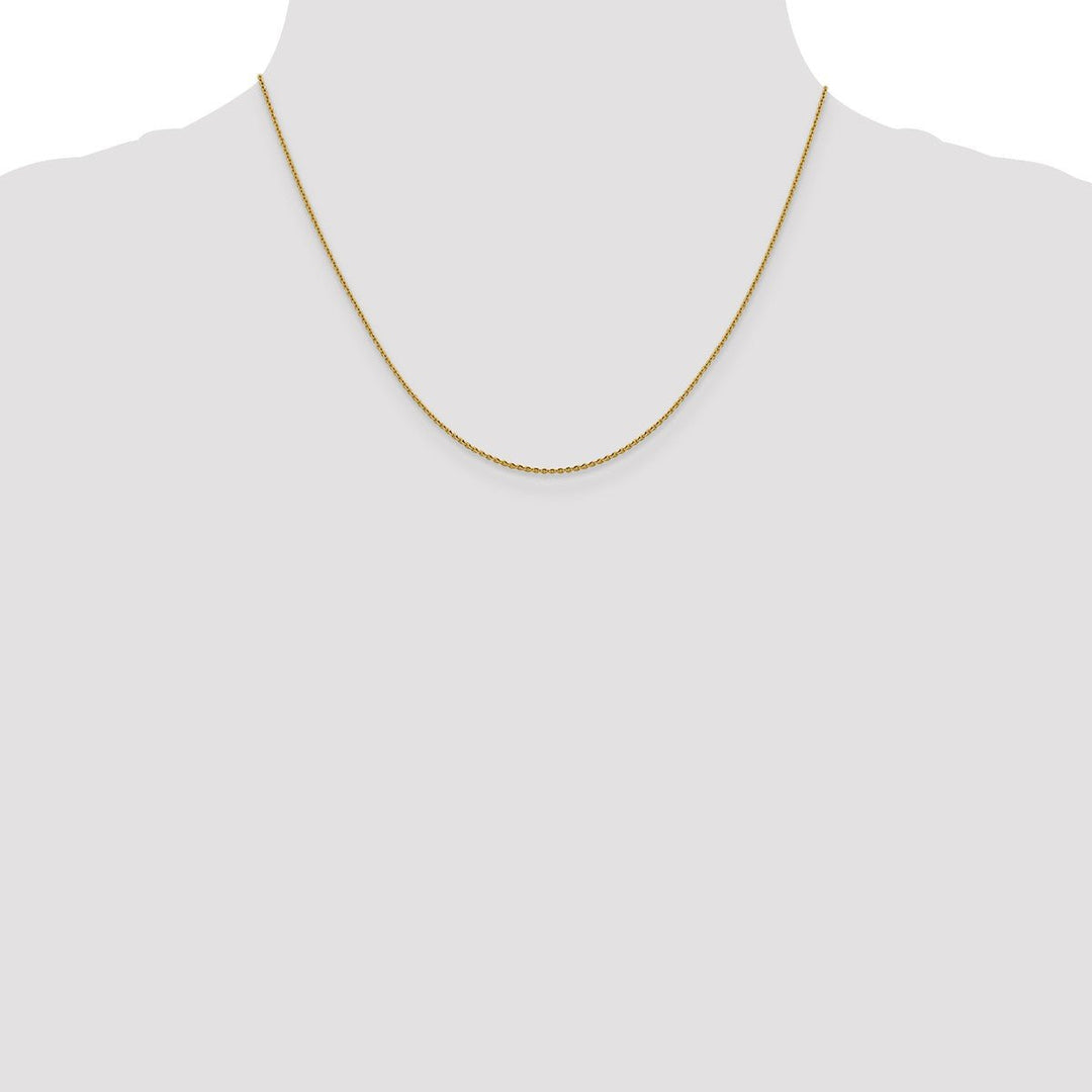 Gold 1.15mm Cable Chain, 18