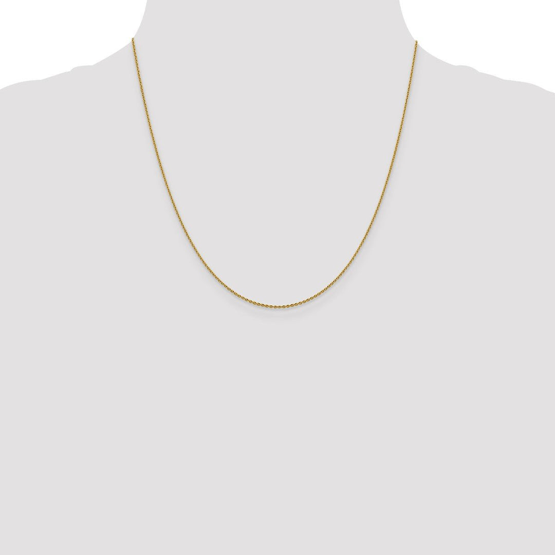 Gold 1.15mm Cable Chain, 20
