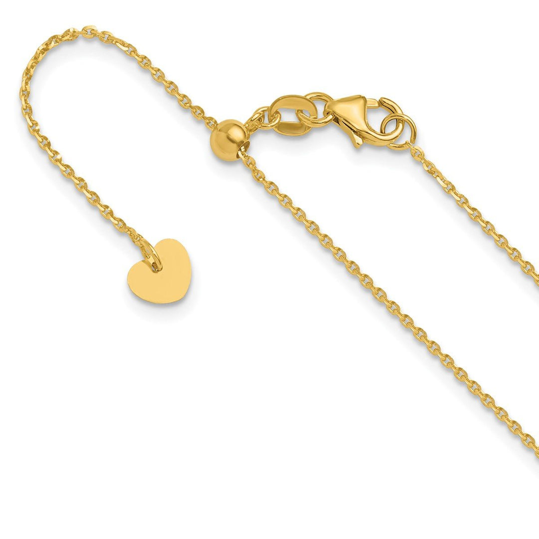 Gold 1.15mm Cable Chain, 22"