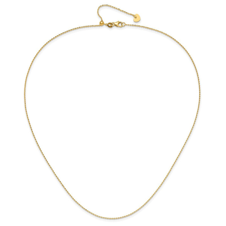 Gold 1.15mm Cable Chain, 22" - Chain - Design Jewellers Edmonton