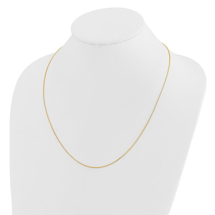 Gold 1.15mm Cable Chain, 22" - Chain - Design Jewellers Edmonton