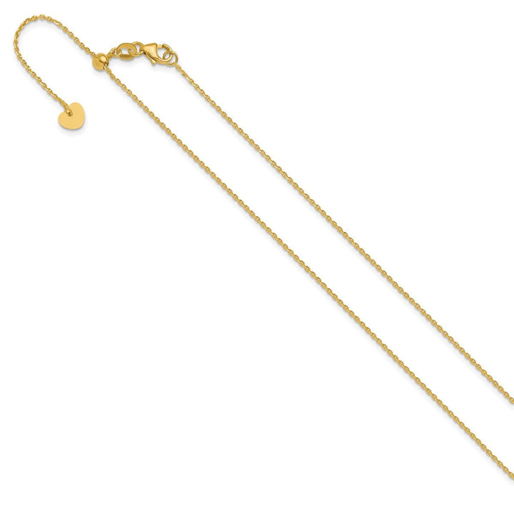 Gold 1.15mm Cable Chain, 22" - Chain - Design Jewellers Edmonton