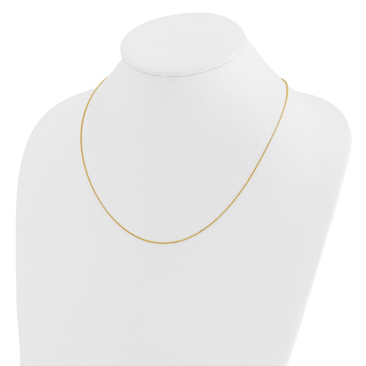 Gold 1.15mm Cable Chain, 22" - Chain - Design Jewellers Edmonton