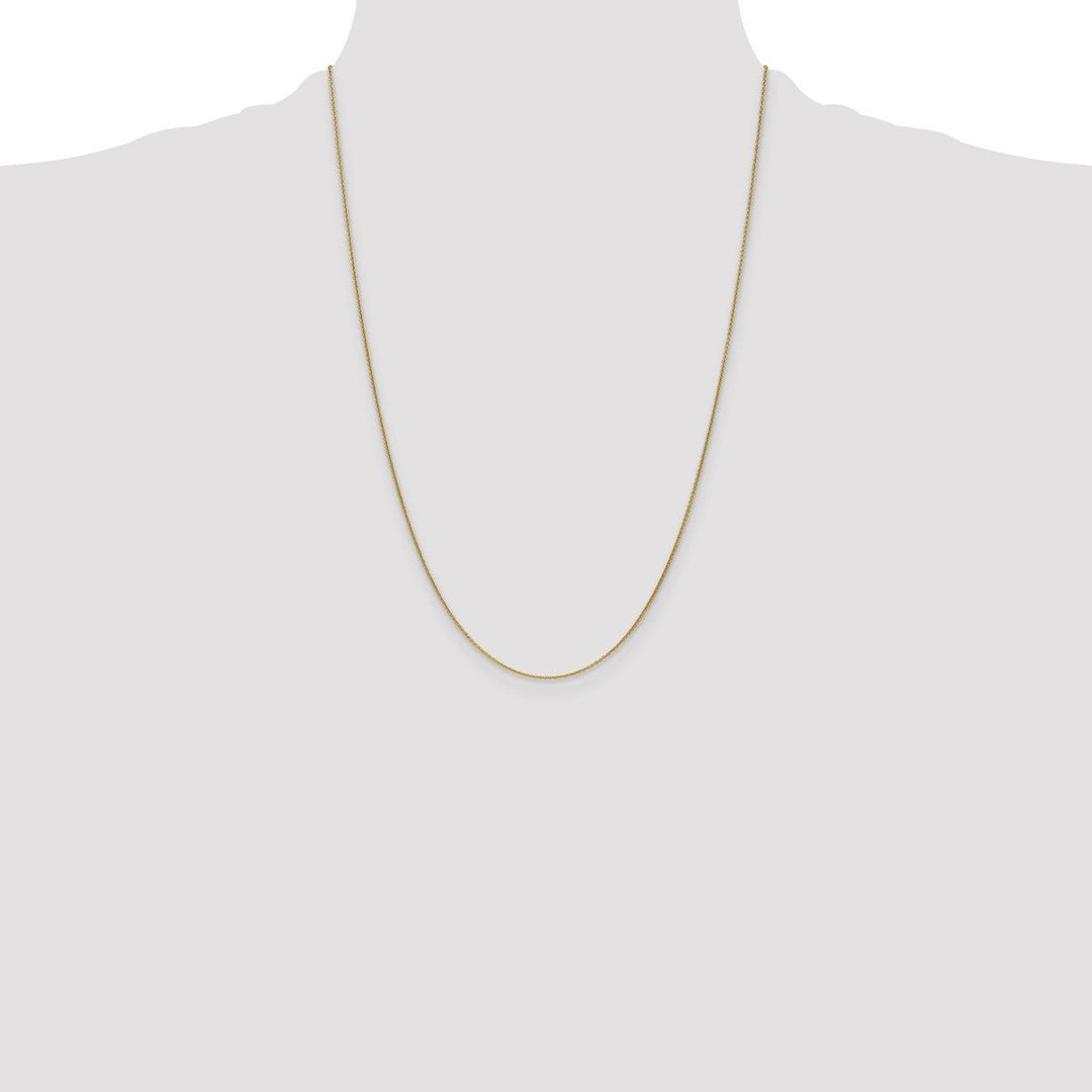 Gold 1.15mm Cable Chain, 24