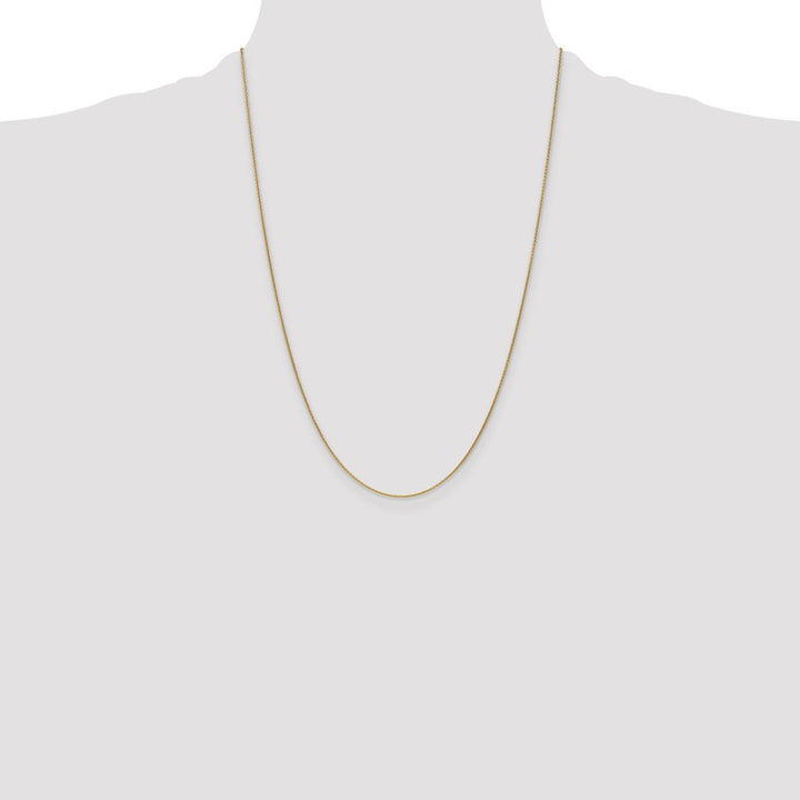 Gold 1.15mm Cable Chain, 24" - Chain - Design Jewellers Edmonton