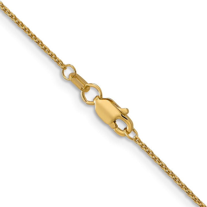 Gold 1.15mm Cable Chain, 24" - Chain - Design Jewellers Edmonton