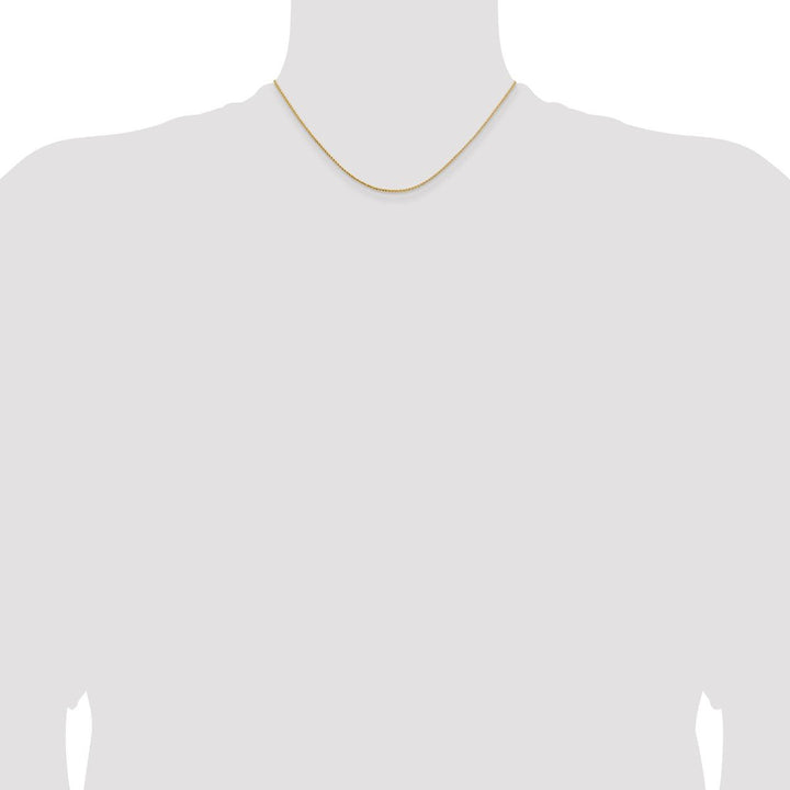 Gold 1.15mm Franco Chain, 16" - Chain - Design Jewellers Edmonton