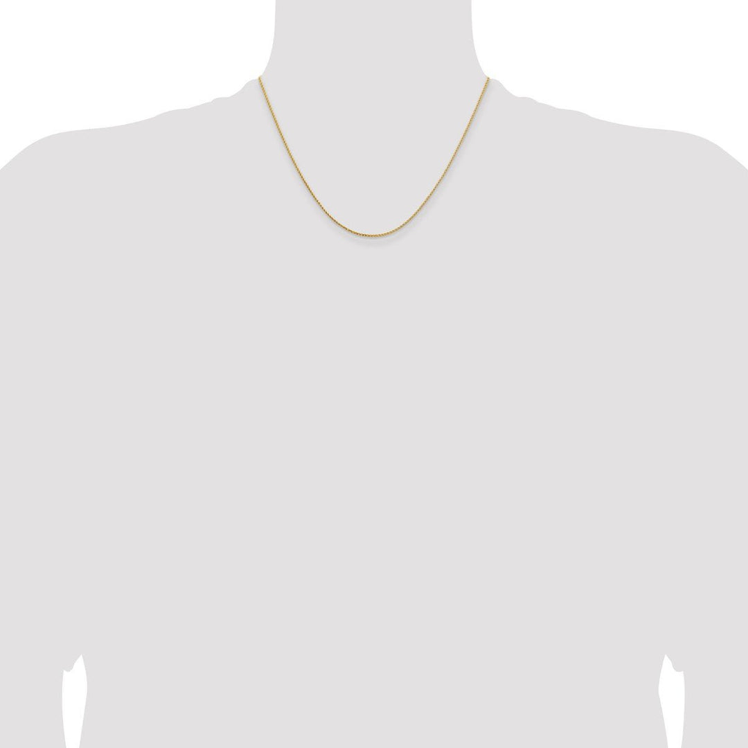 Gold 1.15mm Franco Chain, 18
