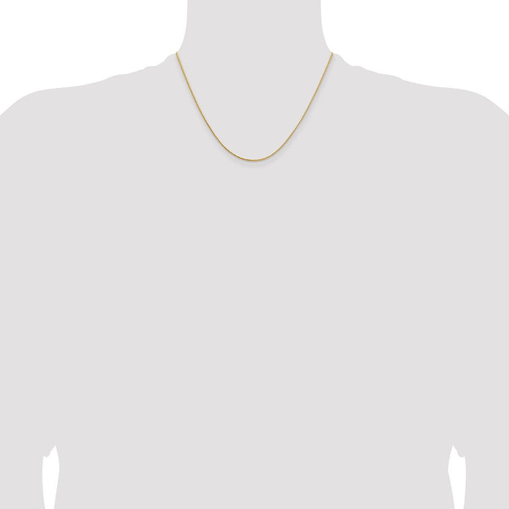 Gold 1.15mm Franco Chain, 18" - Chain - Design Jewellers Edmonton