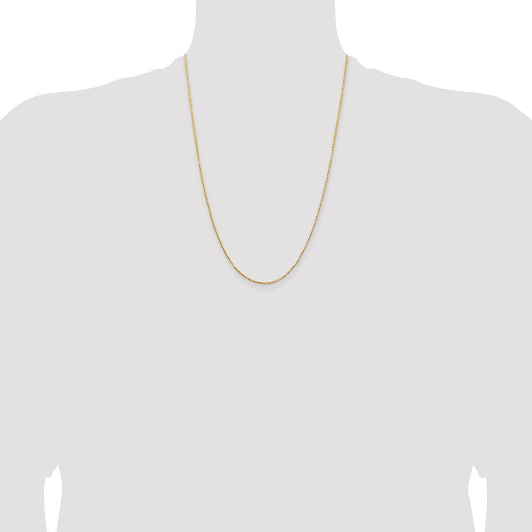 Gold 1.15mm Franco Chain, 24
