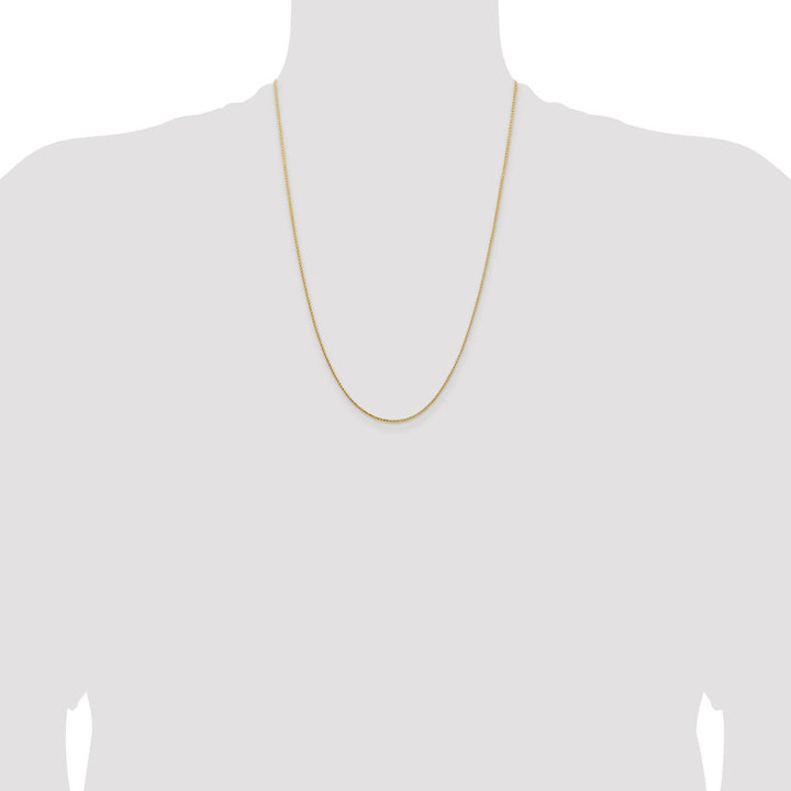 Gold 1.15mm Franco Chain, 24" - Chain - Design Jewellers Edmonton