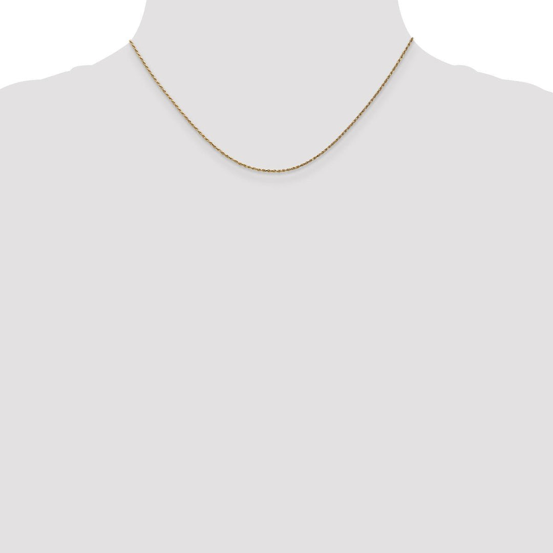 Gold 1.15mm Rope Chain, 16