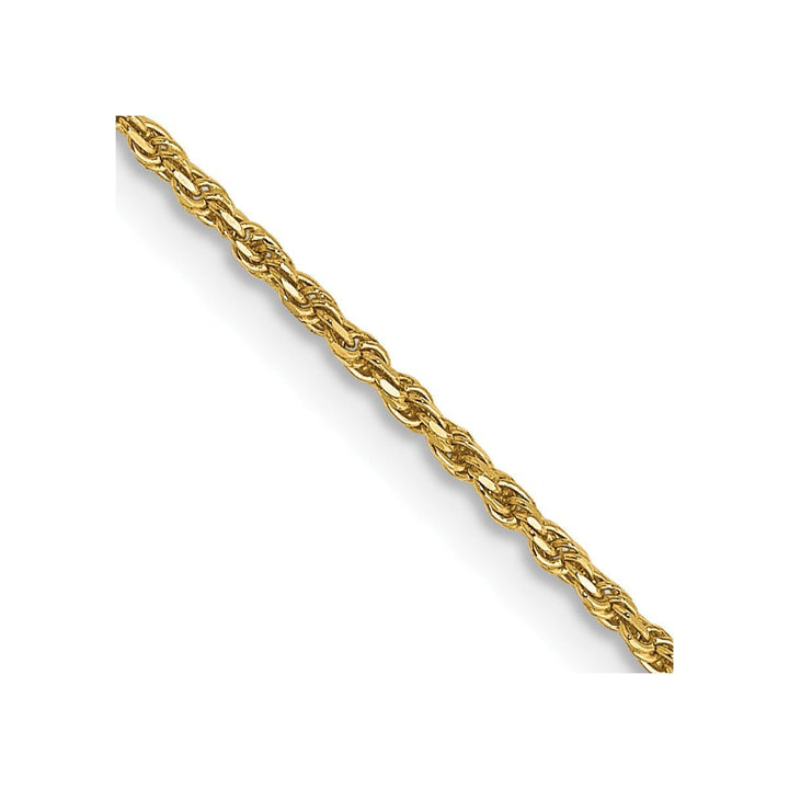 Gold 1.15mm Rope Chain, 16" - Chain - Design Jewellers Edmonton