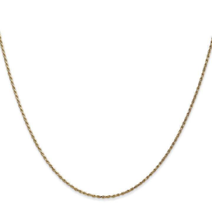 Gold 1.15mm Rope Chain, 16" - Chain - Design Jewellers Edmonton