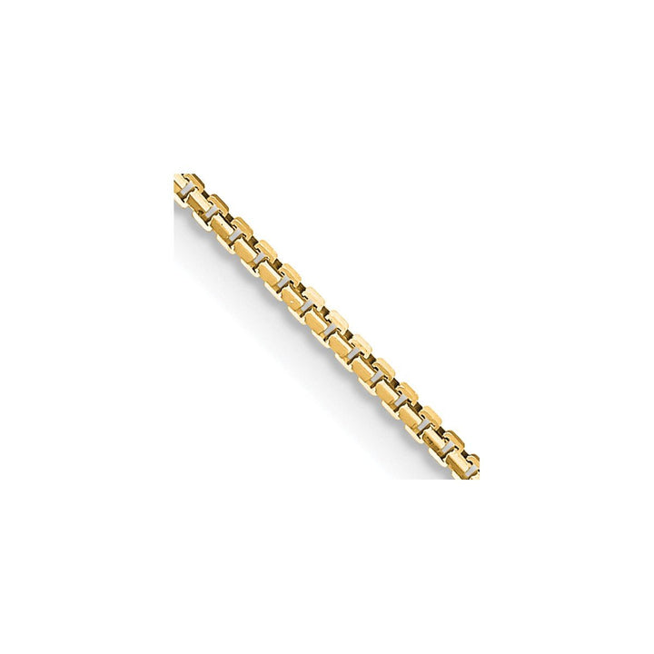 Gold 1.1mm Box Chain, 20" - Chain - Design Jewellers Edmonton