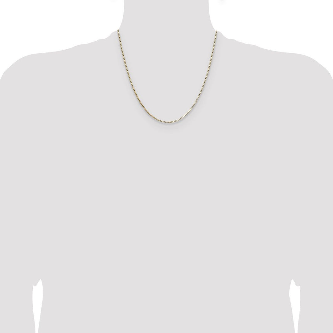 Gold 1.1mm Box Chain, 20