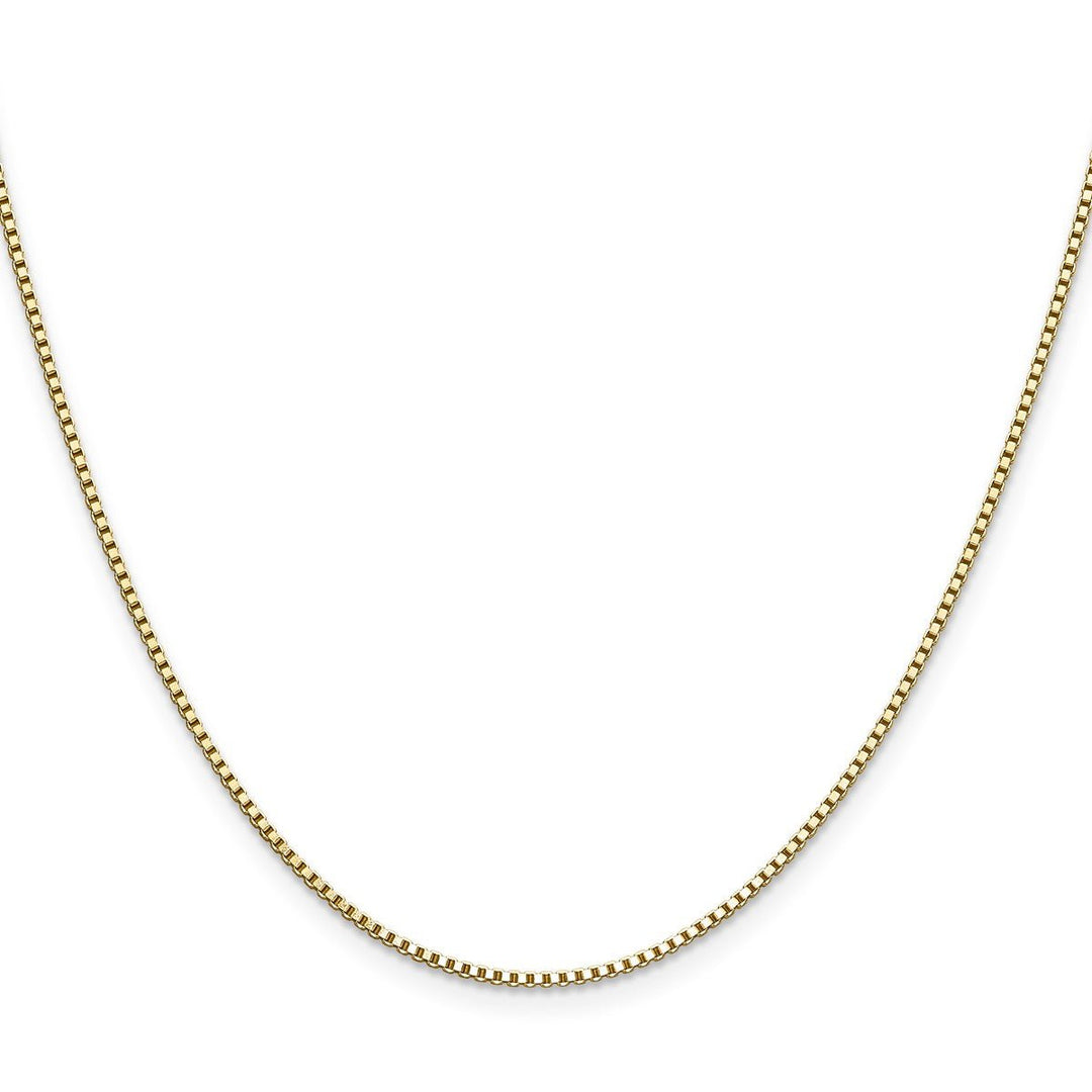 Gold 1.1mm Box Chain, 20