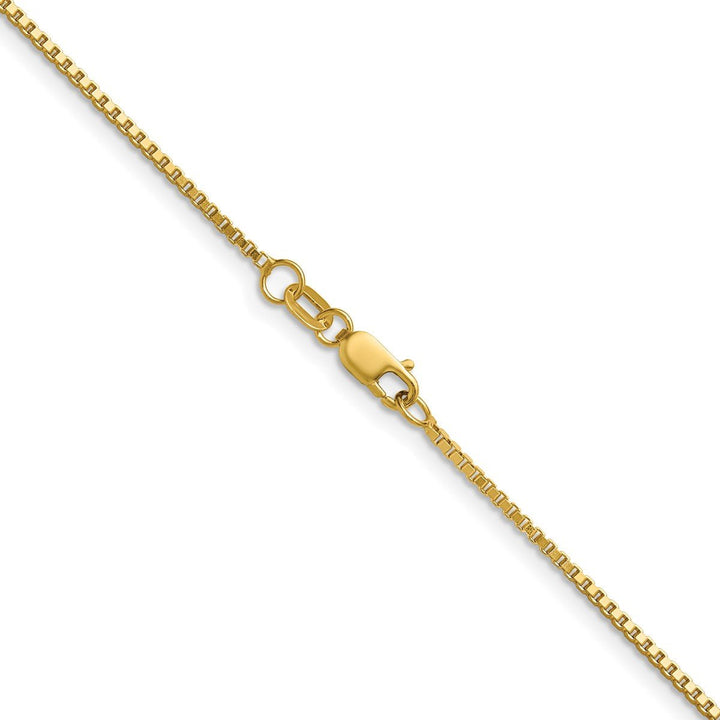 Gold 1.1mm Box Chain, 20" - Chain - Design Jewellers Edmonton