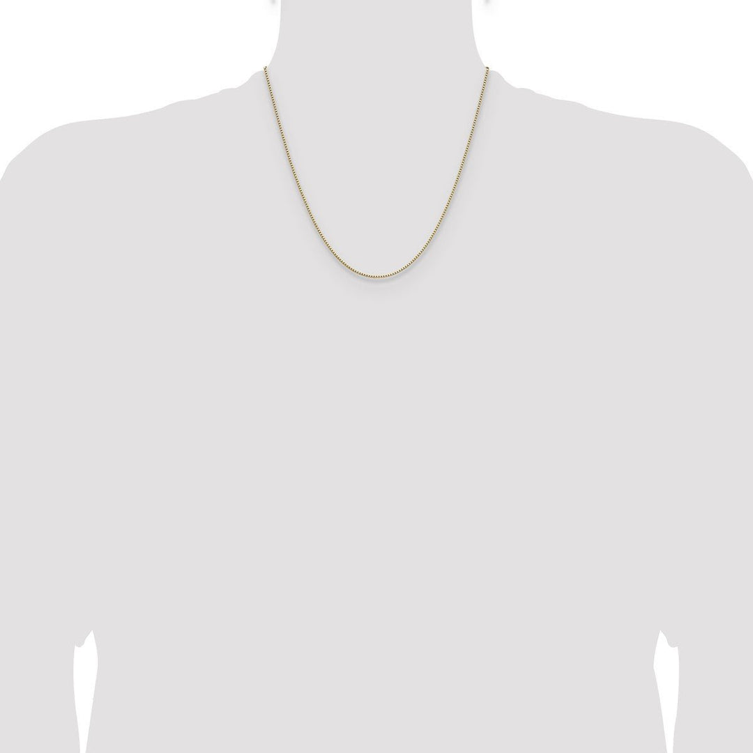 Gold 1.1mm Box Chain, 20