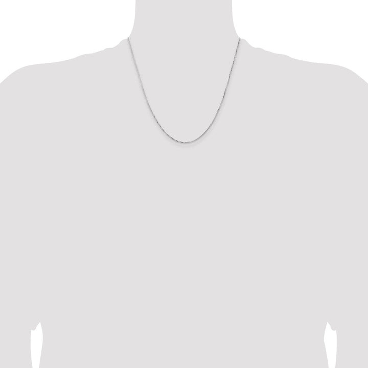 Gold 1.1mm Box Chain, 20" - Chain - Design Jewellers Edmonton