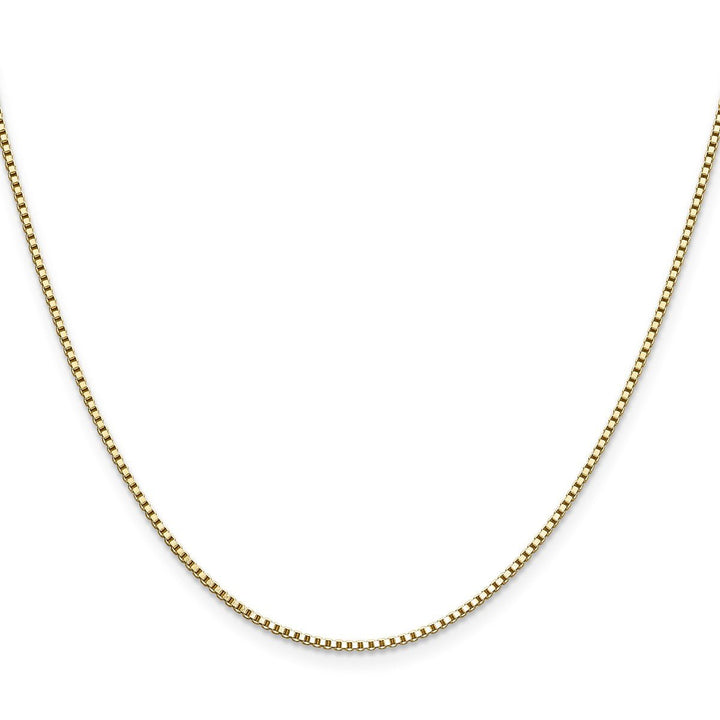 Gold 1.1mm Box Chain, 22" - Chain - Design Jewellers Edmonton