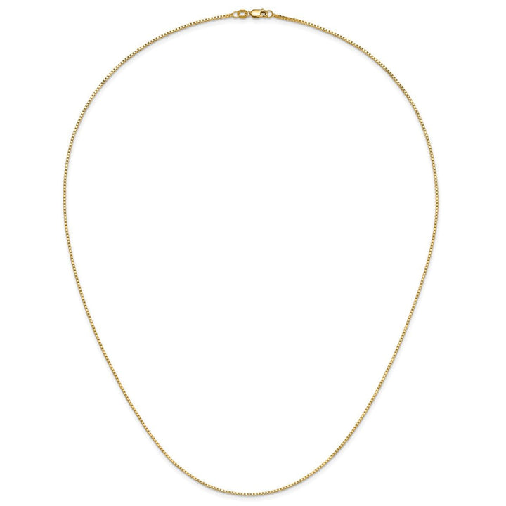Gold 1.1mm Box Chain, 24" - Chain - Design Jewellers Edmonton