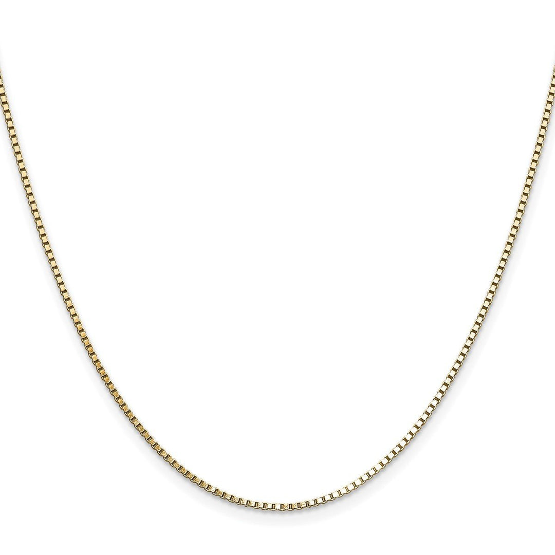 Gold 1.1mm Box Chain, 24